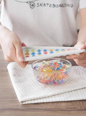 直销新款A2452立体球形水晶滴胶模具水滴小冰球冰格迷你冰棒球模