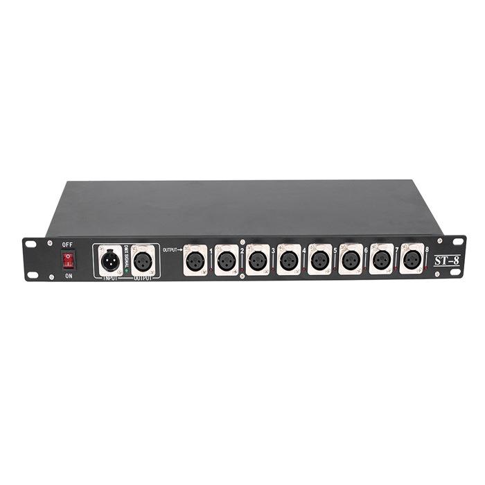 舞台灯光信号放大强器dmx512无线收发器信号分配器光束帕灯收发器