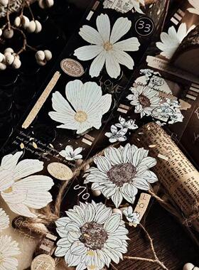 霖蓝汐原创第六期新品【简约花束】和纸胶带 轻复古风格 长循环