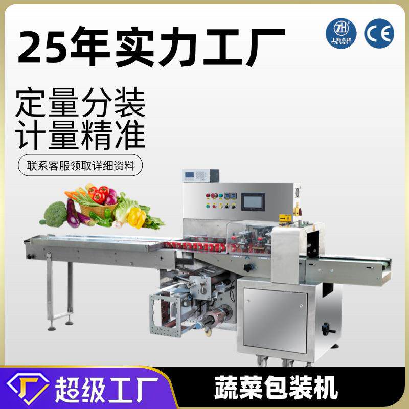 上海众和BJWZ-600蔬菜包包装机枕式包装机