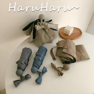 2021新款 五折伞迷你折叠晴雨伞两用遮阳雨伞小巧便携防晒女太阳伞