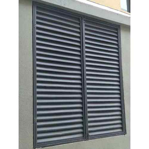 锌钢百叶窗散热防雨外墙空调百叶窗铝合金铁百叶窗小区工程百叶