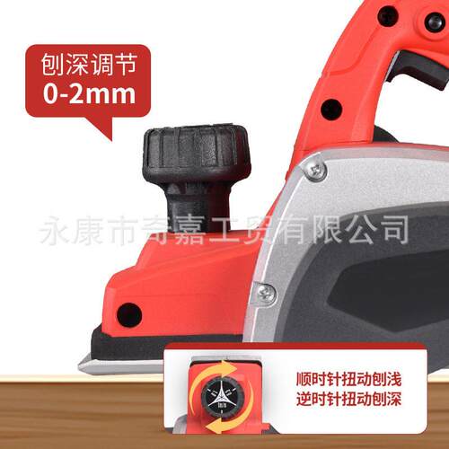 集尘袋多功能刨子木工电刨机电小型家用工575台刨板压刨机砧菜木