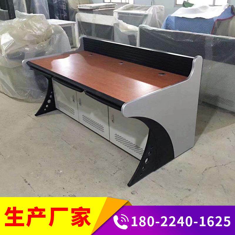 深圳机柜 监控台操作台指挥中心调度台桌工作台加厚弧形控制台