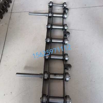 101.6输送链条大节距喷涂喷漆链条导轨涂装链条配件加宽喷涂链条