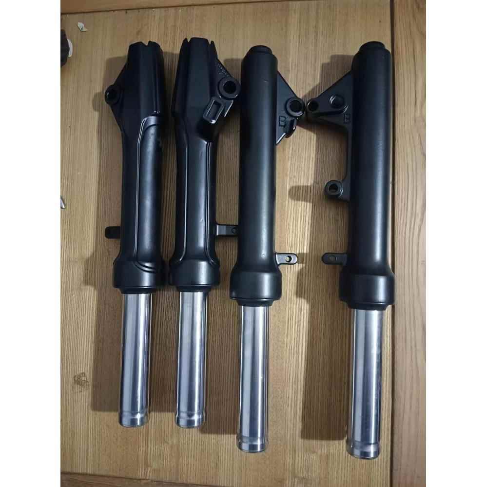 摩托车电动车公主款前减震器 液压前叉避震器31芯碟刹鼓刹 30芯