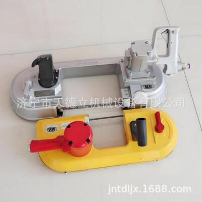 FDJ-120/FDJ-220矿用气动锯风动带锯无火花防爆钢轨U型钢油气管