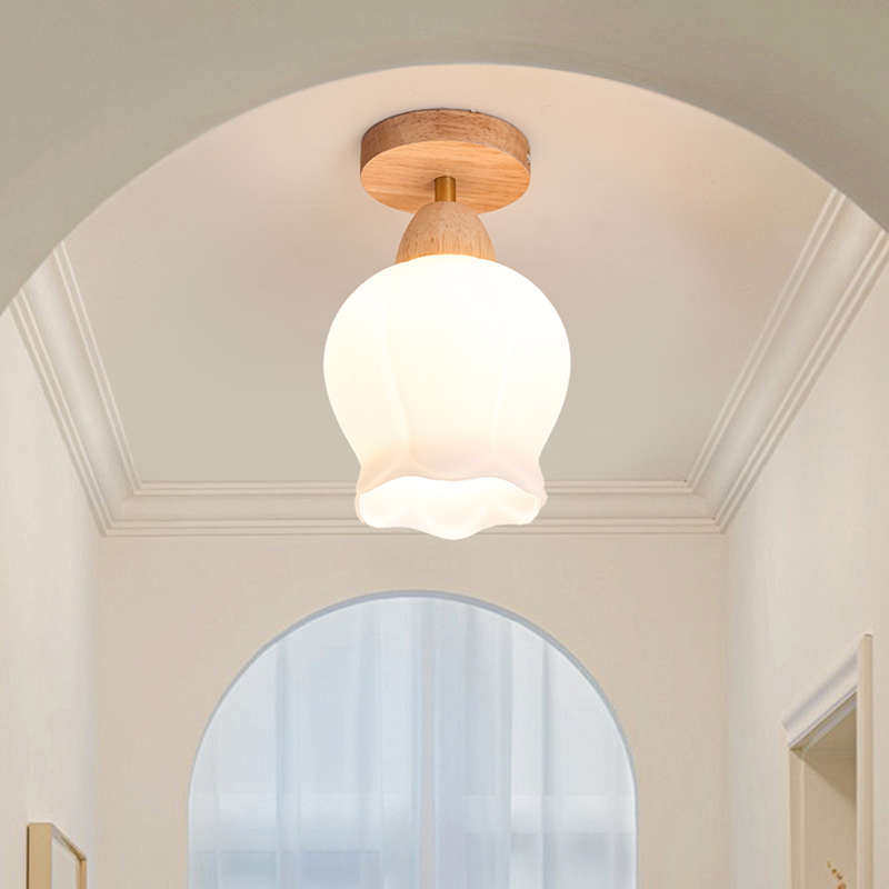 桃色玄关艺灯简约实木北欧阳台胡现代入户创意走廊吸顶灯过道原木,家装灯饰光源,智能吸顶灯,淘宝优惠券,粉丝福利购,淘宝优惠卷