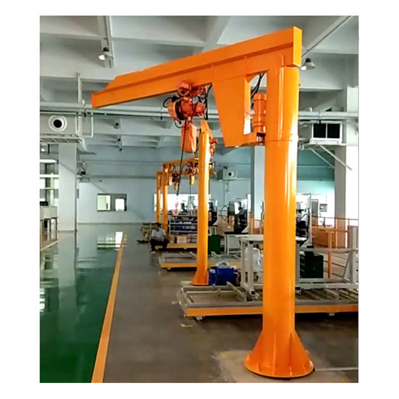 悬臂吊立柱式 现货小型可移动2吨3吨操作简单灵活电动移动 悬臂吊