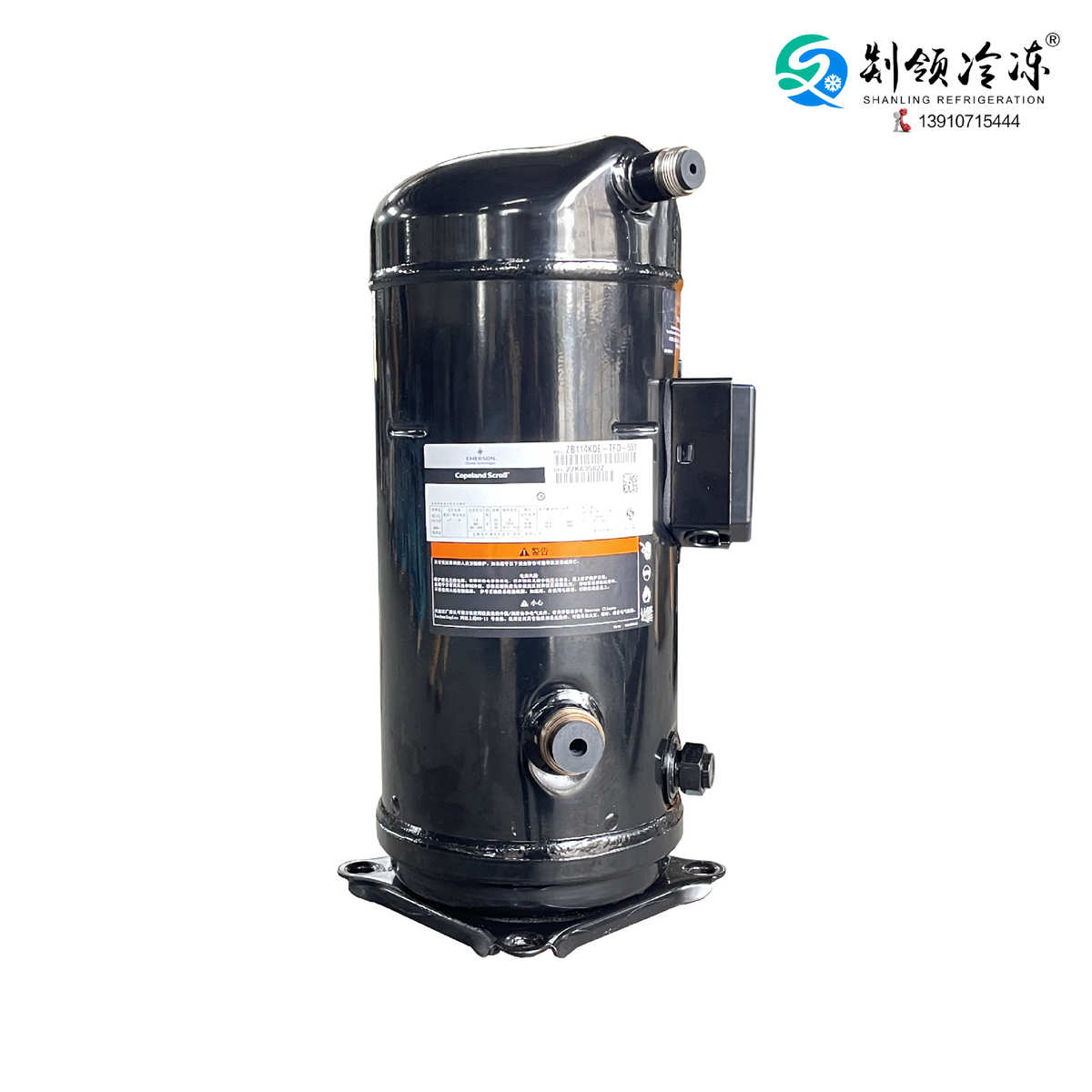 艾默生|EMERSON|谷轮ZB114KQE-TFD-551 CopelandScroll制冷压缩机