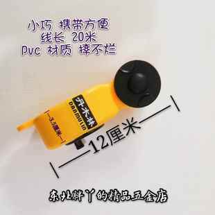 丹木林墨斗迷你小鸟墨斗买二赠一手摇手动手卷墨斗划线木工工具