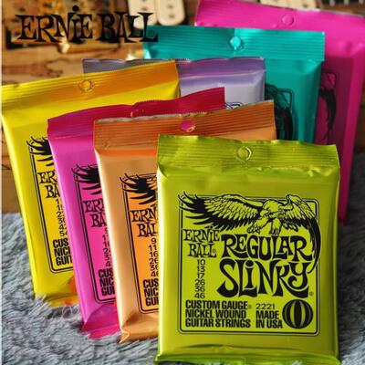 Ernie Ball Regular Nickel Wound Electric Guitar String 2221