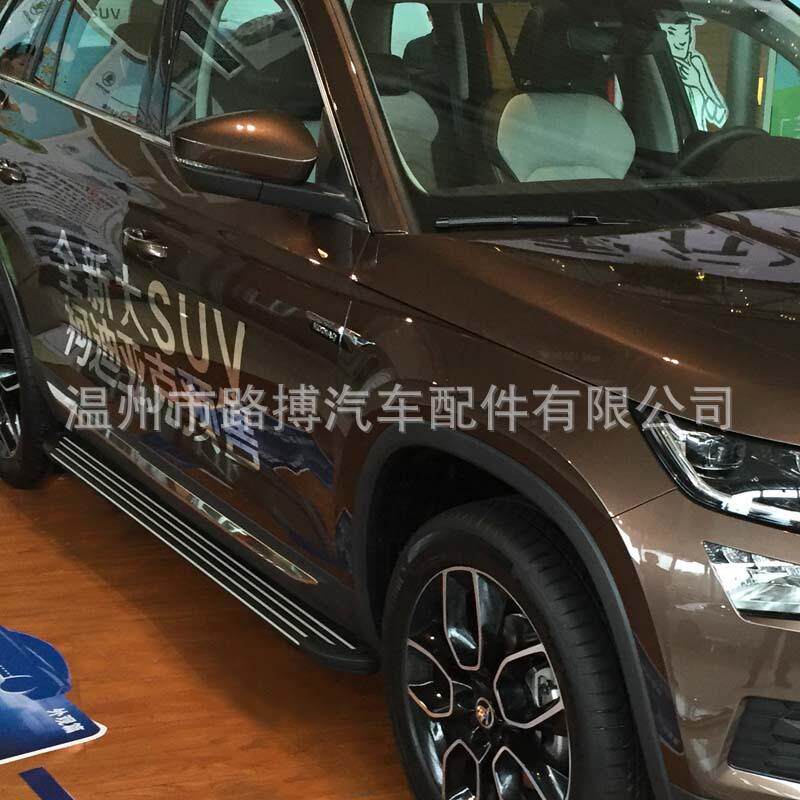 适用斯柯达柯迪亚克柯珞克米黑魅力款固定侧脚踏板厂家直销AKM改