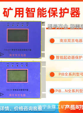 PIB120智能电磁起动器保护器15/30/60南京双京200/315矿用400/80N
