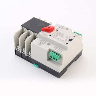 双电源自动转换开关PC级不断电款3P应急直流切换电源开关智能