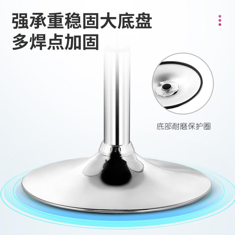 吧约椅升靠背圆凳台带轮转椅凳旋转方板家用现代简酒吧高脚凳降子