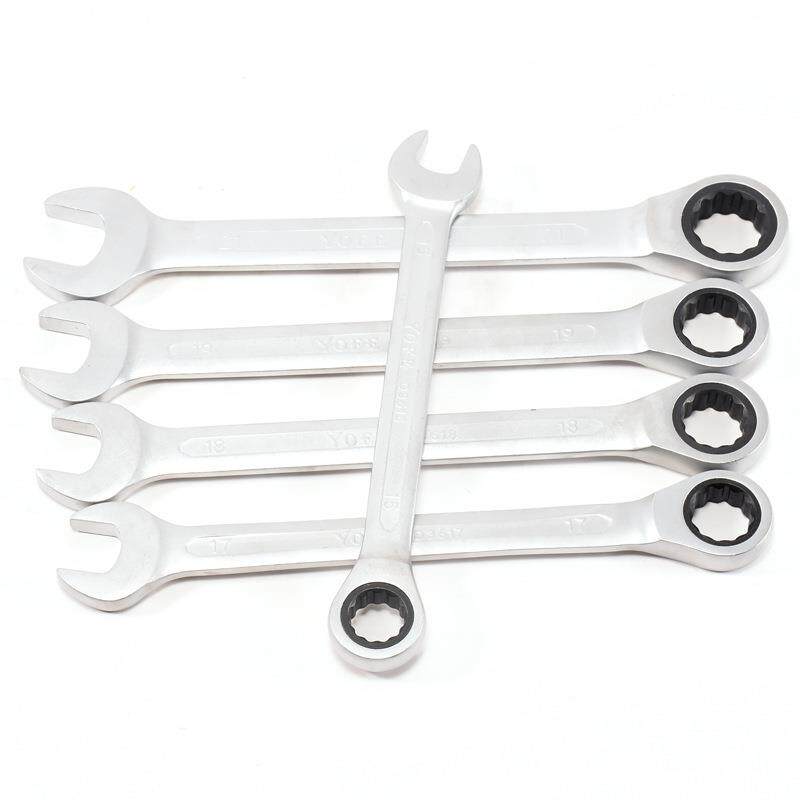 两用棘轮扳手套装呆梅开口梅花快速两用扳手梅开72齿两用板子组套