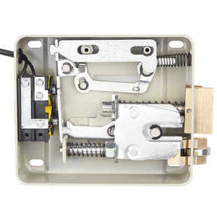 单头双头喷粉电控锁按钮旋钮滑轮勾利可选单元 门锁出租屋锁碰锁