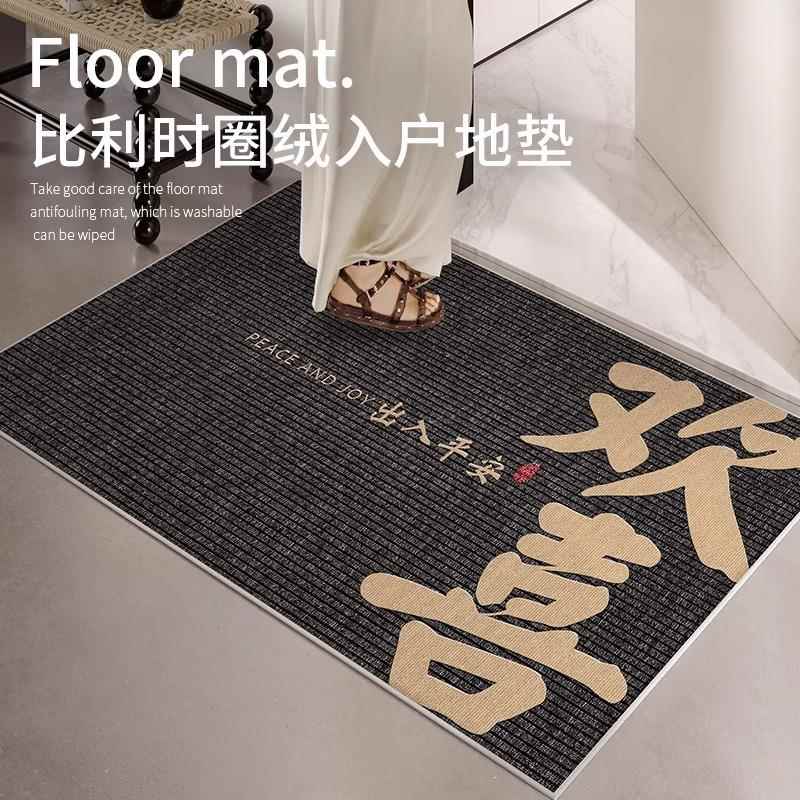 入户门地垫门垫进门门口地毯耐脏免洗家用脚垫2024新款玄关垫子