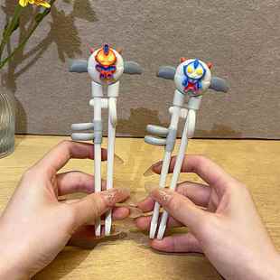 筷子儿童训练筷3岁6一12岁防滑辅助纠矫正神器大童宝宝练习学习筷