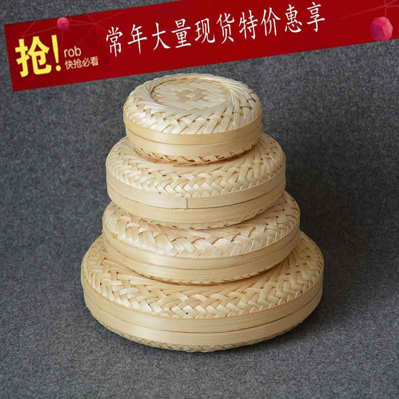 竹编通用357克七子饼茶叶罐普洱茶包装礼品盒存茶框醒茶收纳盒篓