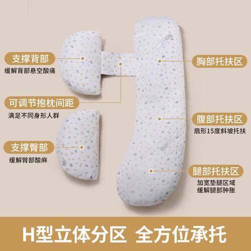 孕妇枕头护腰侧睡枕托腹睡觉侧卧枕孕抱枕型腰枕枕专用孕产产后