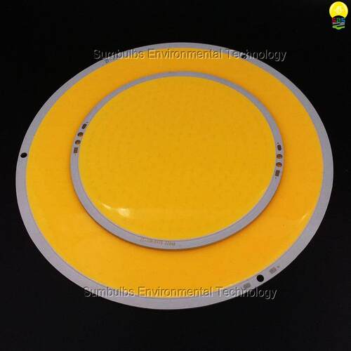 108mm 160mm大太阳圆形COB光源50W 200W超亮LED圆灯板