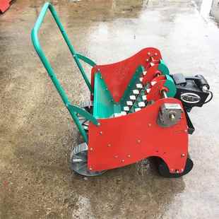 手推大蒜播种机手推式 小型种植机小头蒜播种机?大蒜栽种机