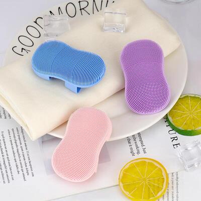 Mini Finger Facial Cleansing Brush - Silicone Massaging and