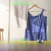 三力5A抗菌棉质女浴裙2024新型棉质浴袍吸水可穿快干浴巾包