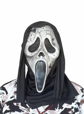 Scary Ghost Face Horror Reaper Costume, Adult