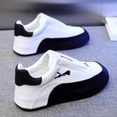 男舒适透气一脚蹬运动鞋 Conlimy 厚底小白鞋 巨好穿不挑人 Linmax