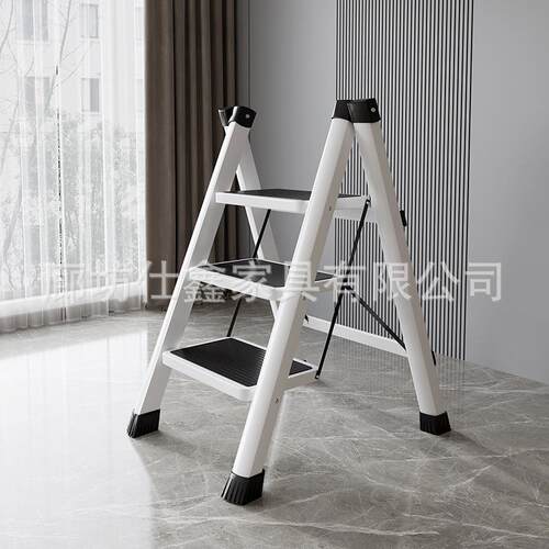 拉车罩罩梯子家用折叠梯室内人字可携式伸缩梯登高爬梯加宽踏板梯