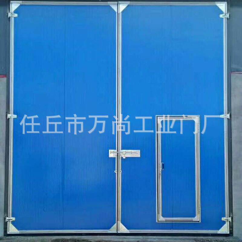 工业平开门粮仓钢制保温密封门仓库工业平开门厂家供应