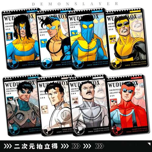 极恶马克全能马克妈妈侠莫西干无敌少侠拍立得小卡明信片周边谷子