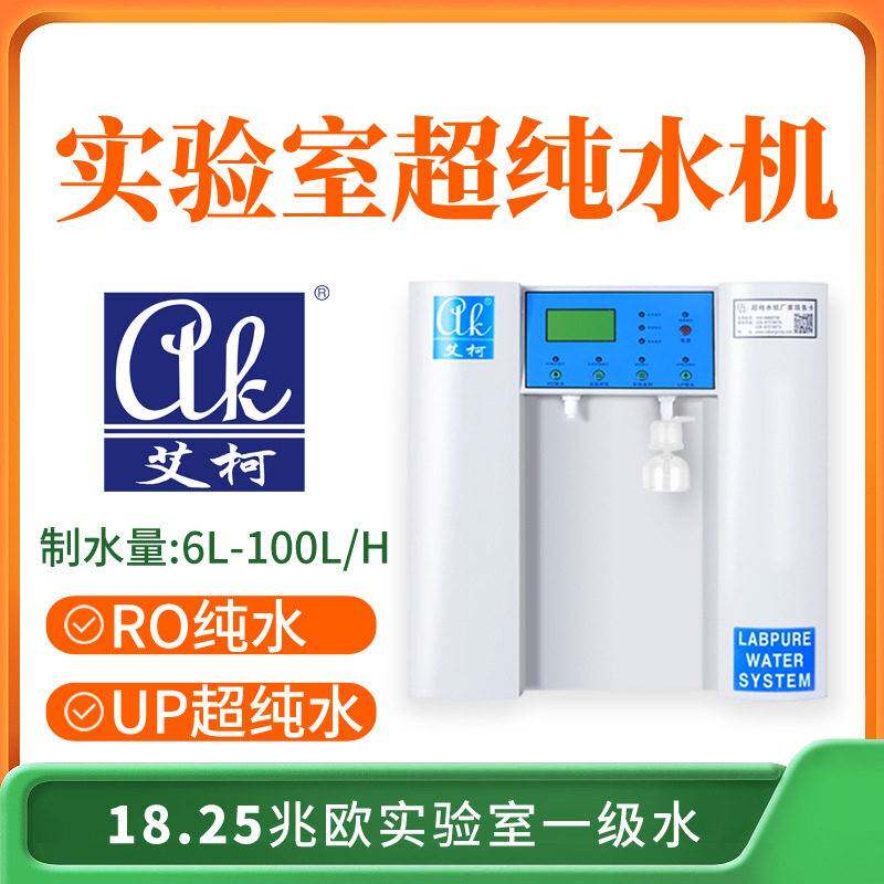 超纯水仪分子生物学实验室超纯水机三级水6L-100L/H中职院校适用
