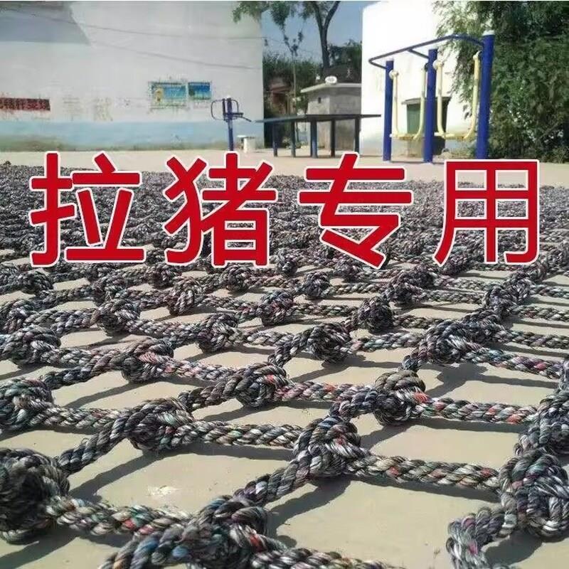 加粗拉猪专用网三轮车货车二层猪用皮卡车网子安全网尼龙网