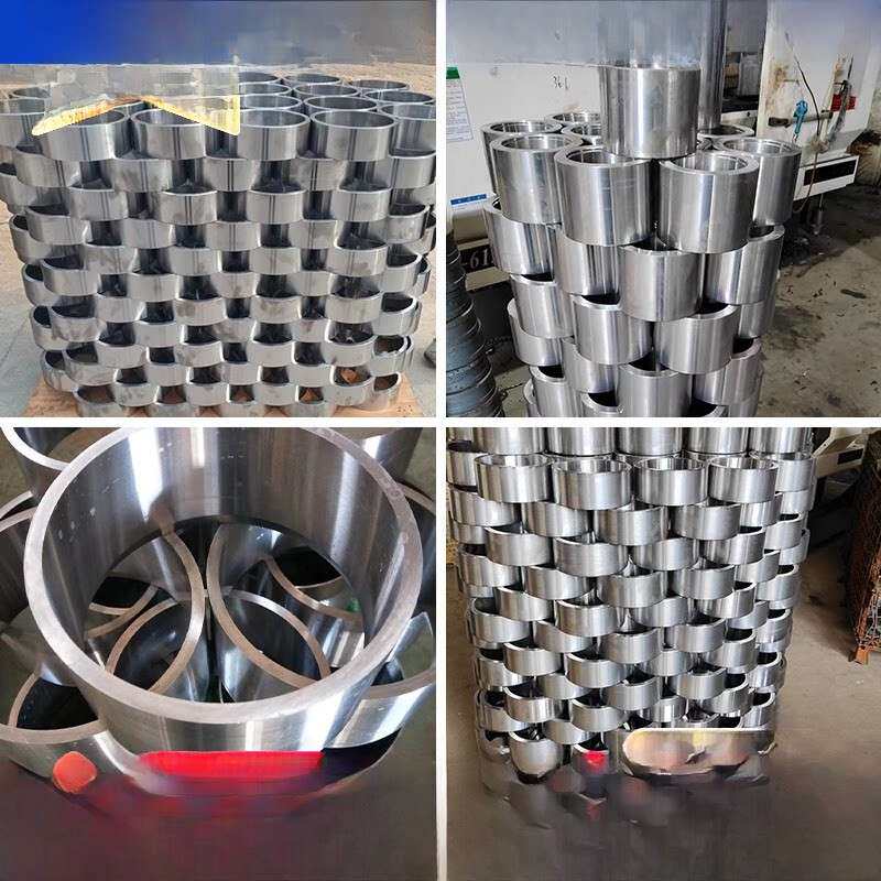 定制轴套轴承钢套铁套耐磨套衬套键槽非标异型件锻件机械配件厂家