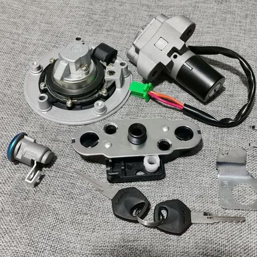 适用骊驰GW250套锁GW250-S-F版电门锁点火开关油箱锁坐垫锁全车锁