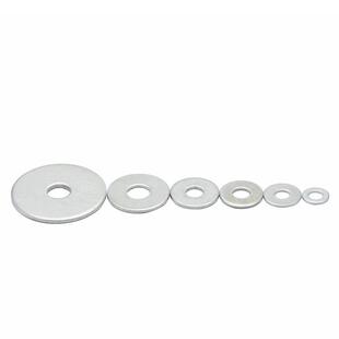 螺丝垫片 M2.5 镀锌平垫片 平垫圈介子 M36 白色垫圈