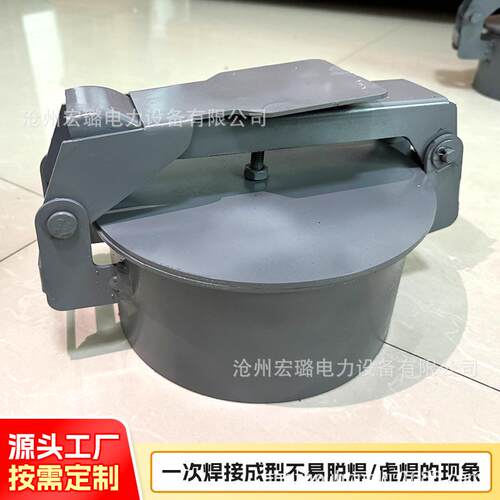 管道检修孔扣压式快开检查孔DN200常压密封性强开启方便