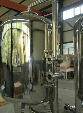 304不锈钢机械过滤器多介质石英砂除氟除铁锰过滤河水中水处理
