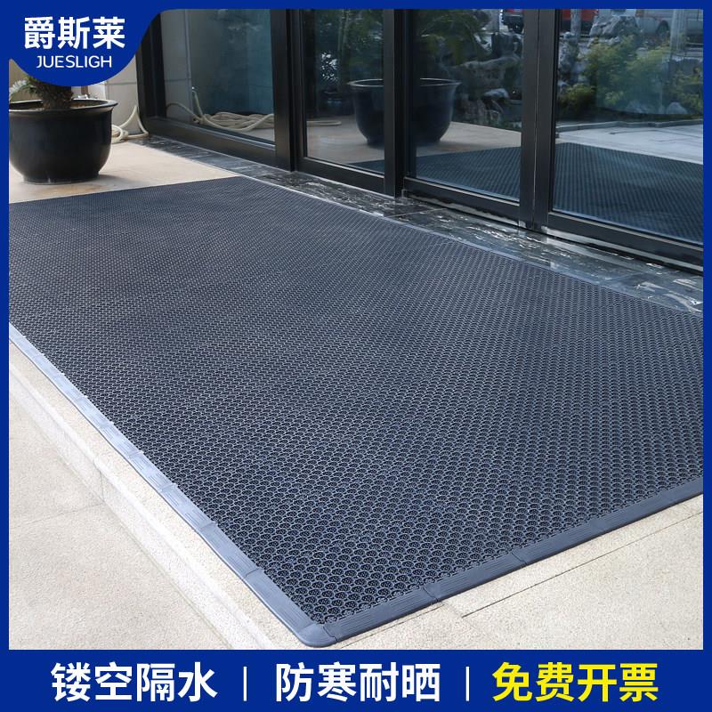 室外门口防滑镂空防水地垫家用入户门垫酒店商用地毯进门除尘脚垫
