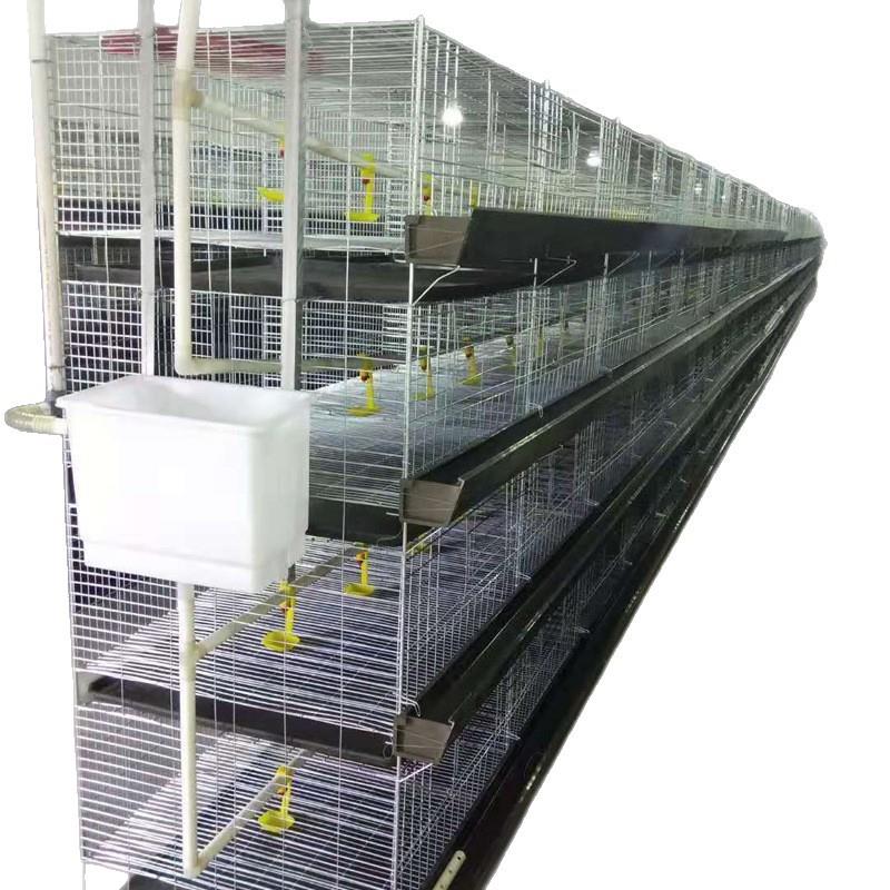 三层四层立式雏鸡笼育雏笼子大型养殖场用小鸡笼铁丝镀锌养殖笼
