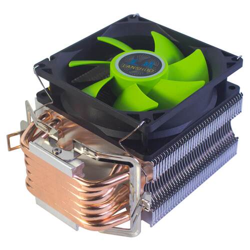 冰刃400 六铜管CPU散热器台式机风扇1155AMD2011针1366 x79X58