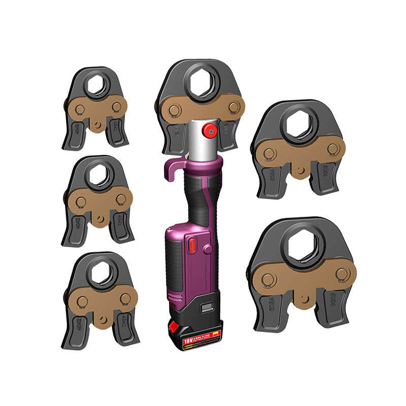 伊米兹电动液压钳小型压管钳充电式燃气水管不锈钢管卡压工具