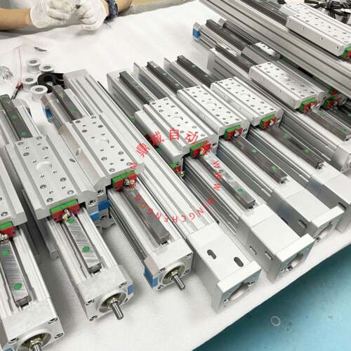 欧规螺杆电缸伺服滑台DC64-SP-EG/100-1500mm铝挤型材料电动滑台