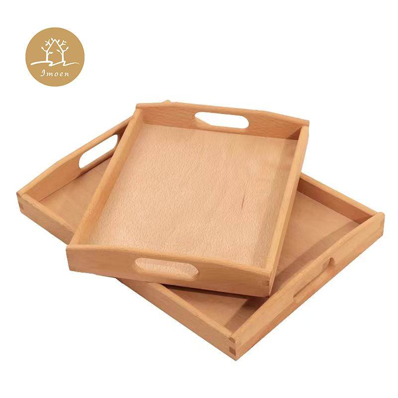 蒙氏榉木竹木托盘 竹木茶盘实木家用长方形功夫茶水杯茶具托盘,餐饮具,茶盘,淘宝优惠券,粉丝福利购,淘宝优惠卷