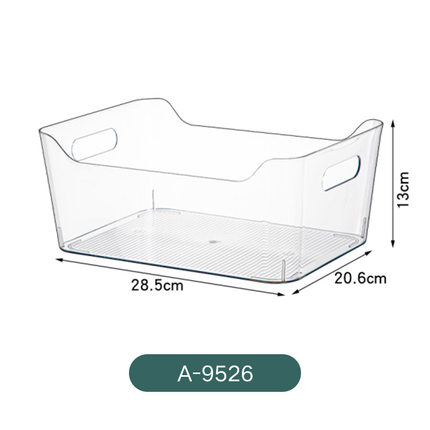 厨房柜子收纳盒宿舍冰箱神器塑料抽屉储物长方形零食篮子浴室简约