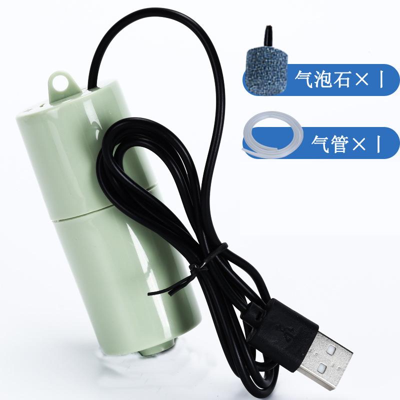 USB潜水泵鱼缸气泵充电冲氧泵